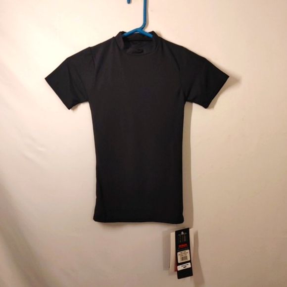 McDavid Performance Black Short Sleeve Body Shirt Youth Size Medium NWT.Chest - Picture 1 of 12